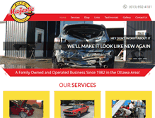 Tablet Screenshot of mar-lift.com